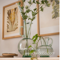 Transparent Flower and Filler Bubble Glass for Home